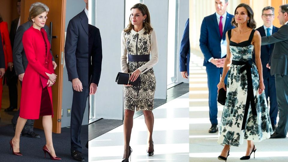 Luce elegante y sofisticada con los vestidos inspirados en la Reina Letizia