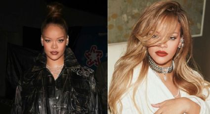 Rihanna lleva el color de cabello caramel latte perfecto para usar este otoño-invierno