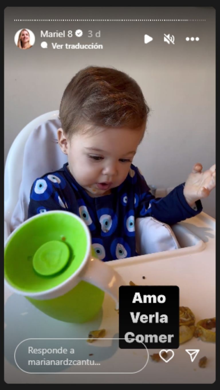 el termo que usa mariel la hija de mariana rodriguez