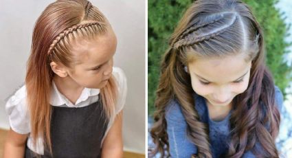 Peinados para niñas sencillos y bonitos con trenzas