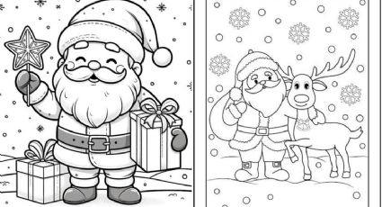 Dibujos de Santa Claus para colorear y su significado