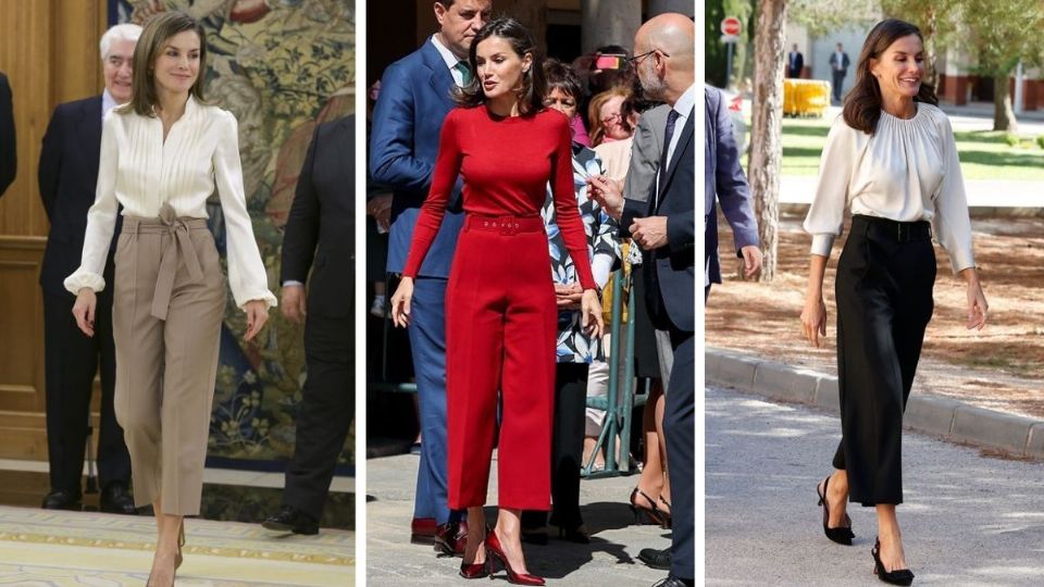 Pantalón formal de la reina Letizia