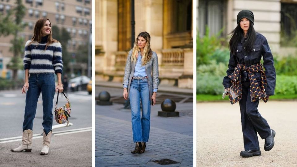 La forma correcta de combinar unos jeans rectos para verme formal