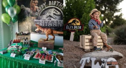 5 ideas de decoración de cumpleaños para niños con temática de dinosaurios