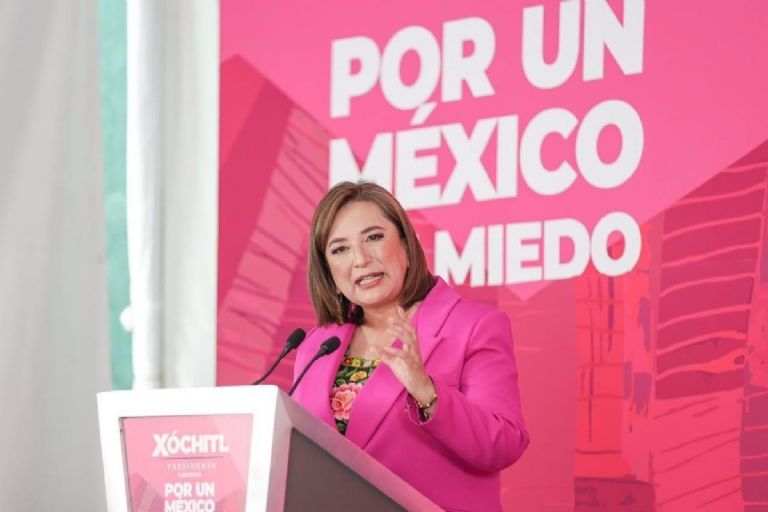 xochitl galvez quien como usar rosa