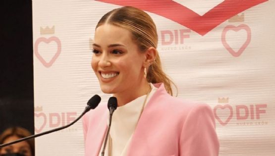 El blazer rosa de Mariana Rodríguez que parece de Channel pero es de Zara